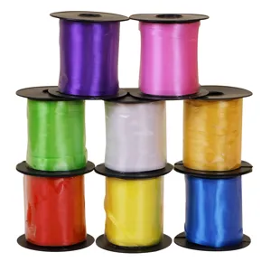 Conjunto de bobinas de cinta de colores para envolver regalos boda fiesta manualidades