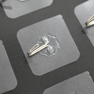 Transparenter Klebehaken, starker spurloser Wandhaken für zu Hause, bohrfreies Design.