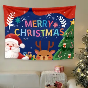 Natale arazzo da appendere alla parete festa nordica decorazione per la casa fondo stoffa
