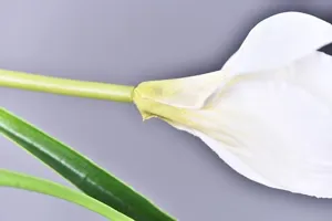Artificial flower detail macro shot, premium faux floral decor for wedding and home decoration.