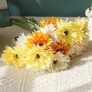 Bouquet di gerbere artificiali fiori di seta casa matrimonio fotografia decorazione