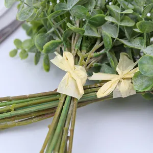 Artificial eucalyptus leaf bundle green plant home wedding decoration ornament