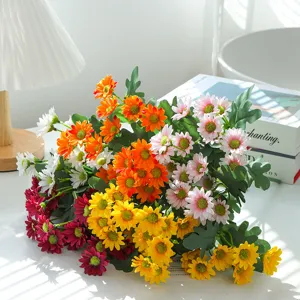 Artificial flower bouquet home decor Nordic style daisy flower arrangement for tabletop