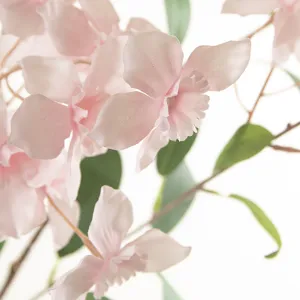 Künstliche rosa Oncidium Blumen gefälschte Orchideen Stiele für Hochzeit Heimdeko