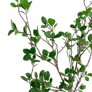 Artificial green plant branch fake foliage home decor floral arrangement wedding setup