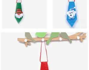 Christmas sequin tie party decoration children adult festive dress up costume prop