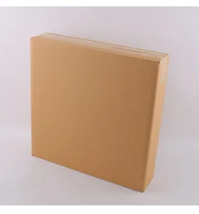Standard brown corrugated cardboard box packaging for secure shipping and product protection.