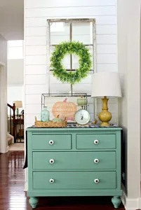 Artificial eucalyptus wreath for wall window decor farmhouse green leaf wreath indoor outdoor party