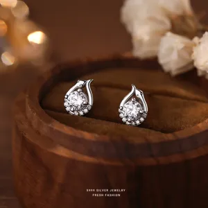 Elegante Serpent Zirkonia Ohrstecker Mit 925 Sterlingsilber Ohrstecker-Stift Zierliche Schlange Tierform Ohrschmuck Für Damen
