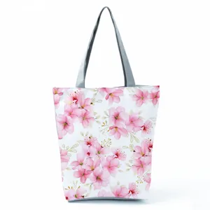 Tsanta Tote Me Anthiko Print Casual Megalis Horitikotitas Gynaikeia Tsanta Omou