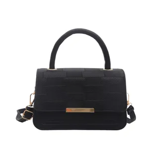 Sac à main noir pour femme sac bandoulière tendance élégant casual fourre-tout chic