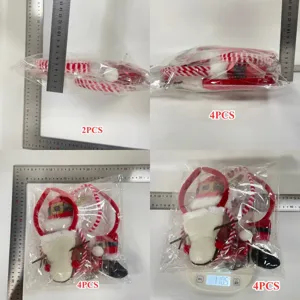 Detailansicht von Weihnachts-Haarreifen mit Gewichts- und Mengenanzeige