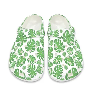 EVA Botanischer Druck Garten Clogs Atmungsaktive Strandhausschuhe Lässige Leichte Spritzgegossene Sommerschuhe Für Herren Damen