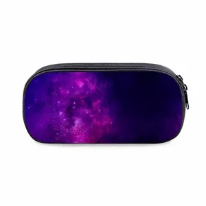 Lila Galaxie Print Federmäppchen Detail, großes Kapazität Reißverschluss Etui für Büro.