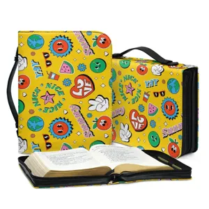 Wasserdichte Bibel Tasche mit Griff große Kapazität Buchhülle für Kirche und Studium