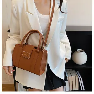 Sac à main bandoulière femme marron élégant sac porté épaule chic design tendance nouveauté