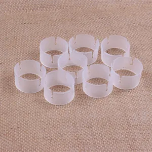 Clip ad anello in plastica per accessori supporto arco di palloncini, resistenti.