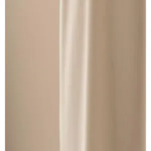 Detailed view of smooth beige fabric texture, soft drape and elegant sheen for decor.