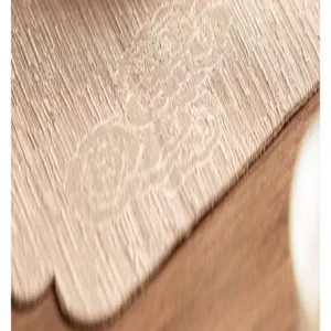Detailed view of textured incense mat tea accessory elegant minimalist design pad for home decor