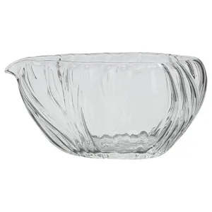 Clear glass tea fair cup heat resistant borosilicate glass tea pitcher gong dao bei 300ml