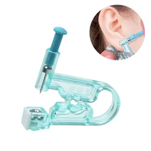 Disposable ear piercing tool 0.8mm sterile ear piercer gun kit for safe body piercing