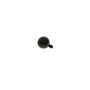 14G 16G edelstahl extern gewinde piercing kugel ersatz schwarz body piercing zubehör