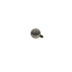 Edelstahl Piercing Ersatzkugel mit Gewinde 14G 16G Koerperschmuck Zubehoer Kugel