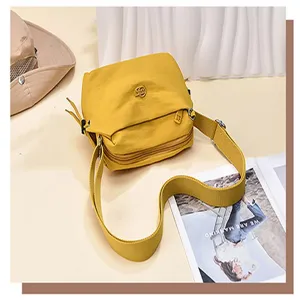 2026 Spring New Women Nylon Crossbody Bag Lightweight Casual Shoulder Bag Fashion Handbag