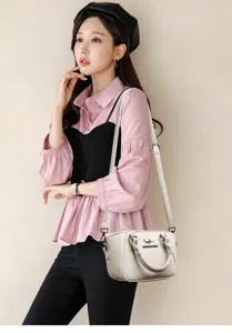 Sac à épaule minimaliste chic pour femme élégant sac à main tendance sac fourre-tout.