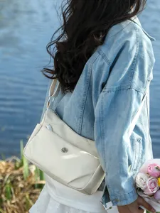 Moda Minimalista Nylon Borsa a Tracolla da Donna Grande Capacità Casual Versatile Pendolarismo all'Aperto