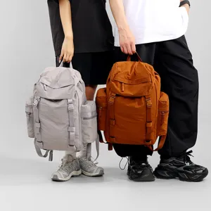 Mochila de nailon impermeable de 20L para viajes al aire libre viajero gran capacidad.