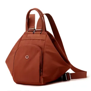 Large capacity women dumpling backpack, casual multi-functional commuter sports daily bag.
