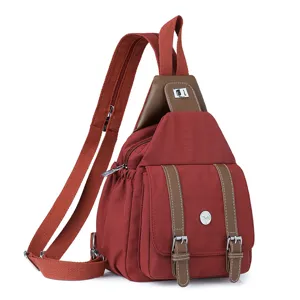 Donna zaino convertibile casual elegante mini borsa a tracolla leggera viaggio 1pz