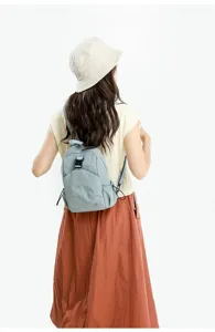 Lightweight women backpack oxford cloth casual travel daypack small school bag daily use