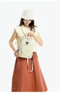 Lightweight women's backpack 2025 new style casual travel backpack oxford cloth daypack