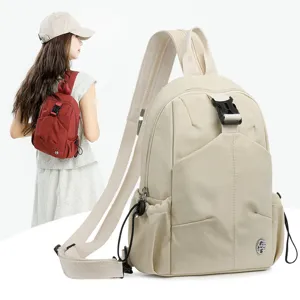 Lightweight women casual backpack large capacity travel outdoor hiking oxford fabric daypack