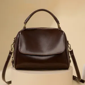 Donna borsa a mano in pelle PU borsa a tracolla grande capacita borsa spalla