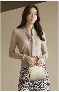 Trendy women apple crossbody bag, versatile small shoulder handbag, stylish daily purse.