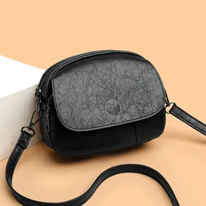 Borsa a tracolla mini elegante da donna, borsa a spalla alla moda dal design di nicchia.