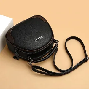 Modische weiche Damen Umhängetasche Schultertasche Handtasche für den täglichen Weg zur Arbeit.