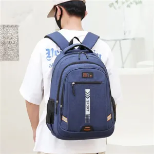 Herren multifunktionaler Schulrucksack, langlebiger lässiger Laptop Reise Rucksack.