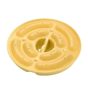 Silicone sausage mold for homemade baby food and hot dogs, easy DIY kitchen baking tool.