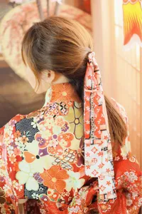 Silk hair scarf stylish long ribbon chic twilly for women fashionable hair accessory styling
