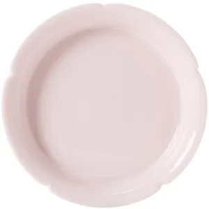 Pink ceramic tea saucer petal shaped small plate teapot mat fruit dessert dish tabletop