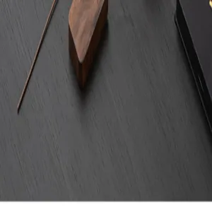 Chinesischer Stil Kung Fu Tee-Set Holz Zubehör Detailansicht dunkle Holzmaserung