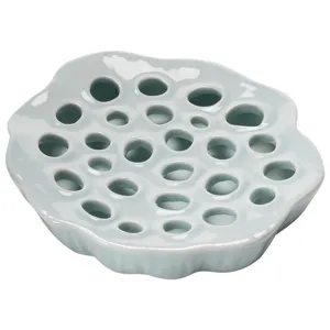 Ceramic lotus root pod teapot holder tea set base and floral arrangement accessory main image