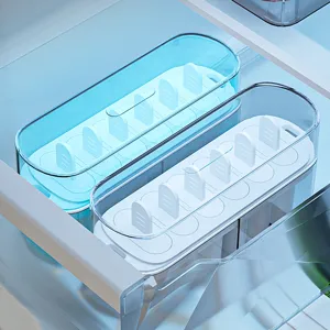 Ensemble de moules à glace DIY maison avec boîte de rangement transparente pour esquimaux.