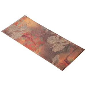 Camino de mesa impermeable estilo chino patrón de nube tradicional alfombrilla de té