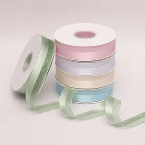 Nastro in poliestere da 2.5cm per confezioni regalo, decorazione bouquet e scatola di torte.
