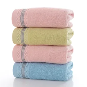 Asciugamano per Viso Assorbente in Puro Cotone Asciugamano Morbido per la Casa Raso Jacquard Asciugamano da Bagno